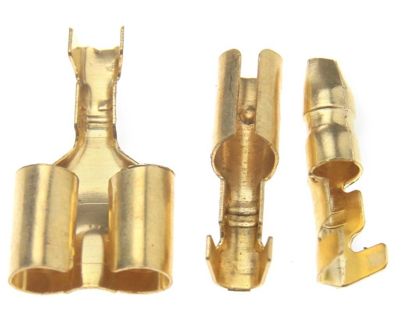 Micro Trader 40 Pcs Motorcycle Bullet Connectors Covers 3.9mm Terminals Male Female Double - Image 2